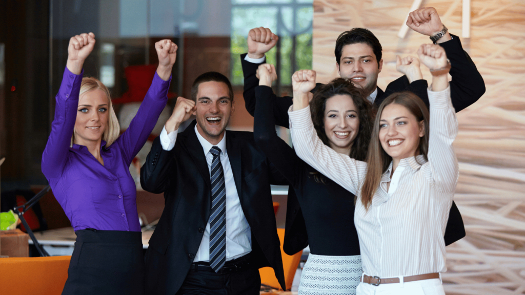Sales teams focused on relationship building and celebrating early wins for 2024