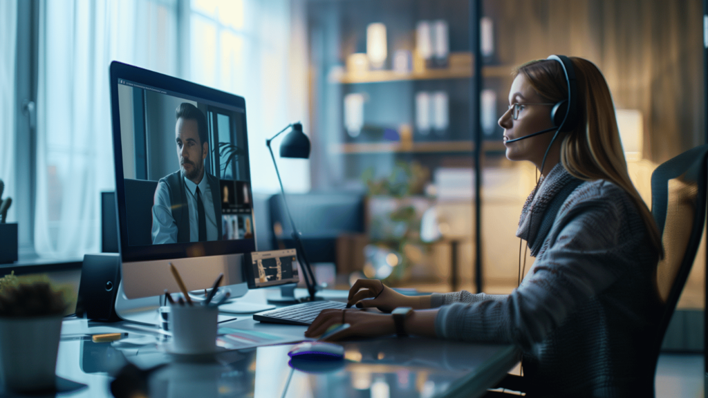 Virtual assistant maximizing virtual assistant tools for remote collaboration, client interactions, virtual events, file storage, and scheduling meetings